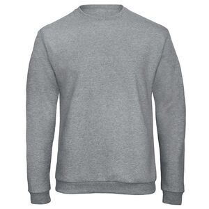 B&C Adults Unisex ID. 202 50/50 Sweatshirt / Heather Grey